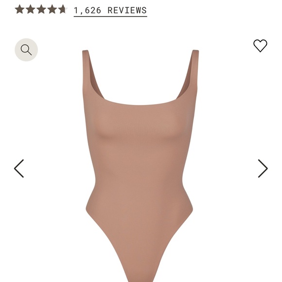 Neutral Tan Bodysuit - Picture 1 of 2